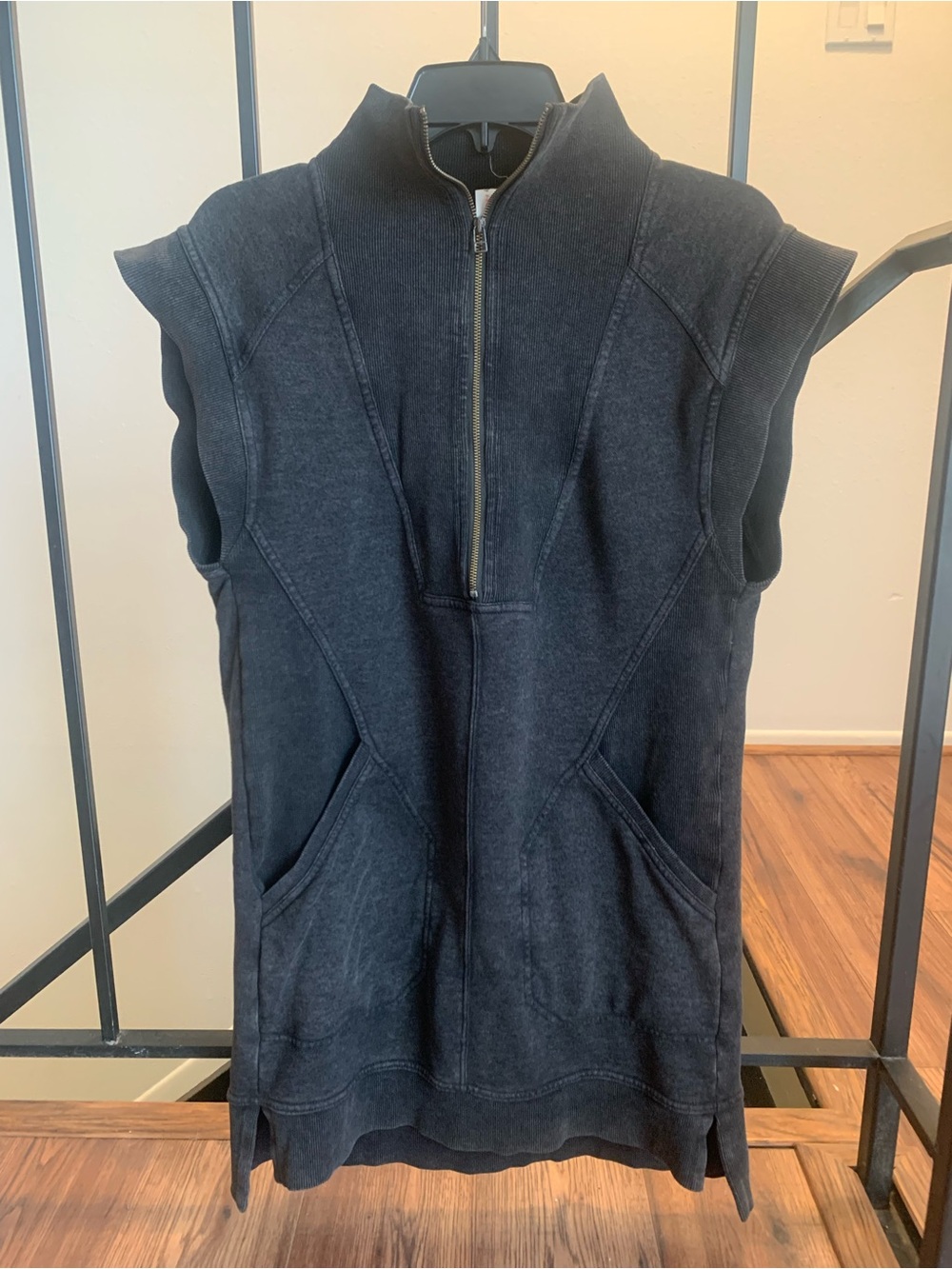 Anthropologie Daily Practice Gray Dress